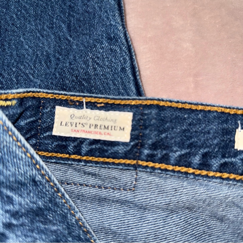 Levi’s ribcage straight ankle fray Jean 27/L25/1/2 - Picture 6 of 13